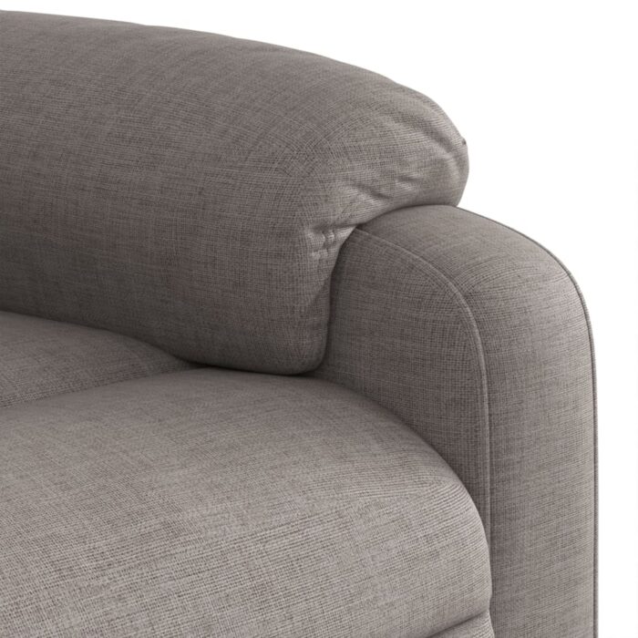 Fauteuil de massage inclinable Taupe Tissu – Image 7