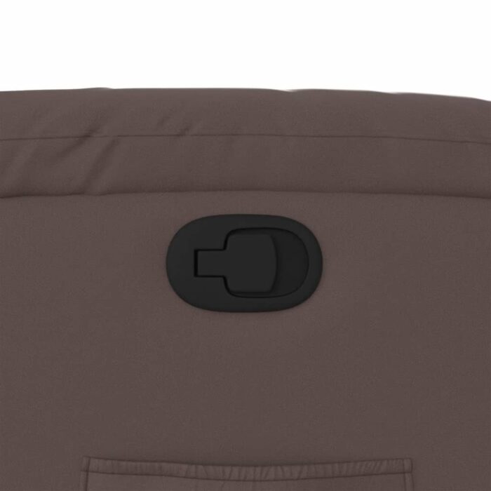 Fauteuil inclinable Marron Similicuir – Image 7