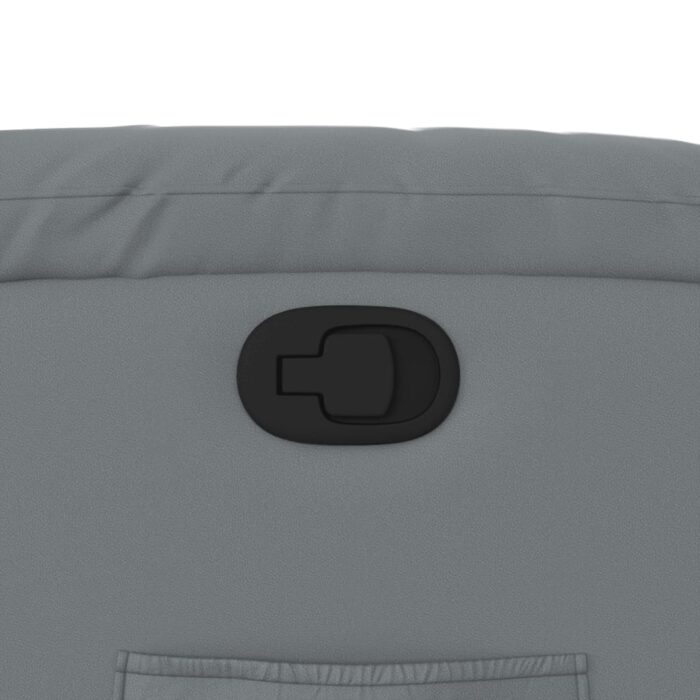 Fauteuil inclinable Gris Similicuir – Image 7