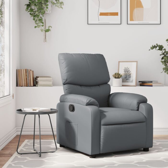 VXL8721012201903_m_en_hd_1.jpg Fauteuil inclinable Gris Similicuir – Image 1