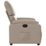 Fauteuil inclinable Cappuccino Similicuir – Image 2
