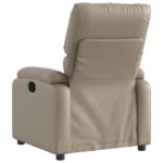 Fauteuil inclinable Cappuccino Similicuir – Image 3
