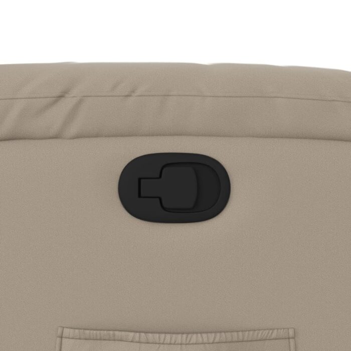 Fauteuil inclinable Cappuccino Similicuir – Image 7