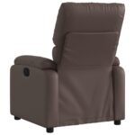 Fauteuil de massage inclinable Marron Similicuir – Image 4