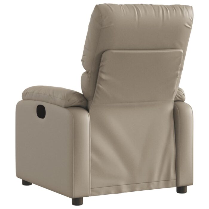 Fauteuil de massage inclinable Cappuccino Similicuir – Image 4
