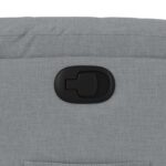 Fauteuil inclinable Gris clair Tissu – Image 7
