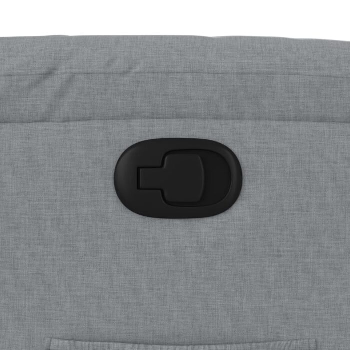 Fauteuil inclinable Gris clair Tissu – Image 7