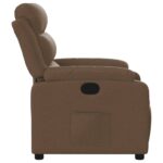 Fauteuil inclinable Marron Tissu – Image 5
