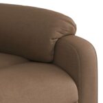 Fauteuil inclinable Marron Tissu – Image 6