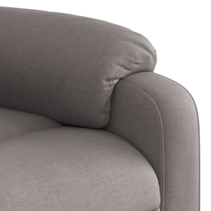 Fauteuil inclinable Taupe Tissu – Image 6