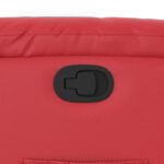 Fauteuil inclinable Rouge Similicuir – Image 7