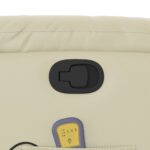 Fauteuil inclinable de massage Crème Similicuir – Image 8