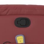 Fauteuil de massage inclinable Rouge bordeaux Similicuir – Image 8
