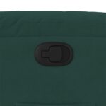 Fauteuil inclinable vert foncé velours – Image 7