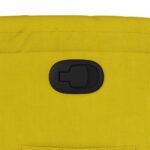 Fauteuil inclinable jaune velours – Image 7