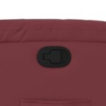 Fauteuil inclinable Rouge bordeaux Similicuir – Image 7