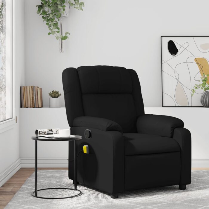 VXL8721012202825_m_en_hd_1.jpg Fauteuil de massage inclinable Noir Similicuir – Image 1