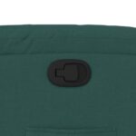 Fauteuil inclinable Vert foncé Tissu – Image 7