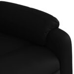 Fauteuil inclinable Noir Similicuir – Image 6