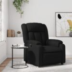 Fauteuil inclinable Noir Similicuir