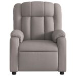 Fauteuil inclinable Taupe Tissu – Image 4