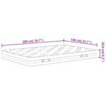 Matelas à ressorts bonnell moyen 140x200 cm – Image 5