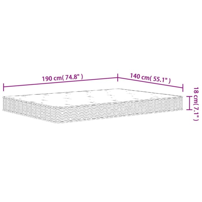 VXL8721012204201_g_en_hd_5.jpg Matelas à ressorts bonnell moyen 140x190 cm – Image 5