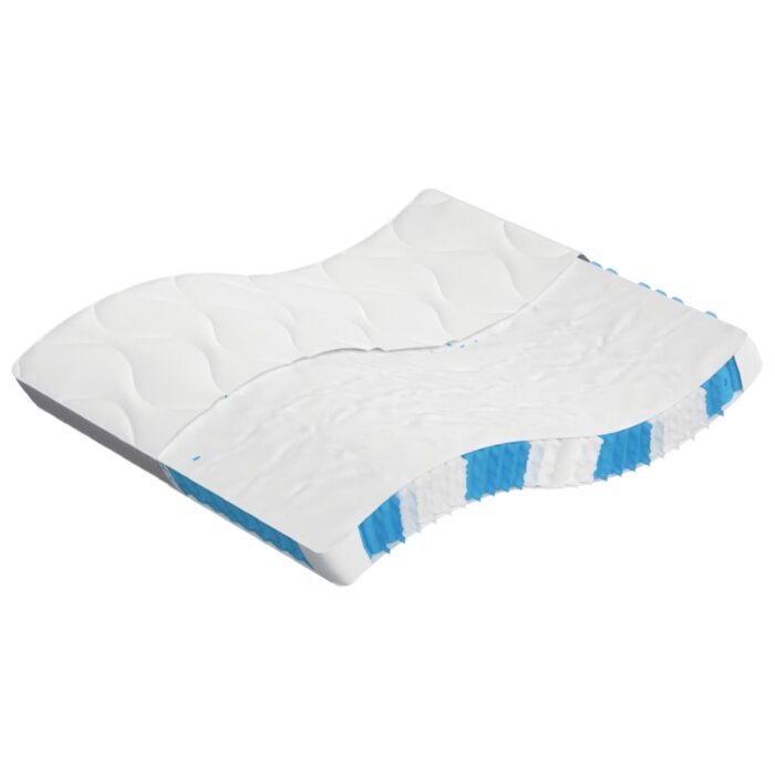 Matelas à ressorts ensachés moyen 160x200 cm – Image 1