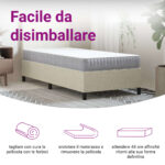 Matelas à ressorts ensachés moyen 90x220 cm – Image 8