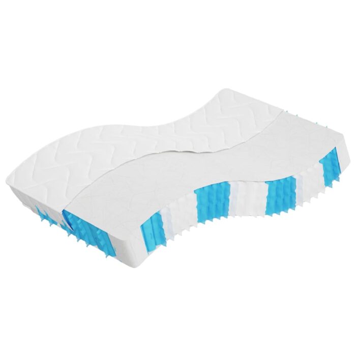 Matelas à ressorts ensachés dureté moyenne 120x200 cm – Image 1