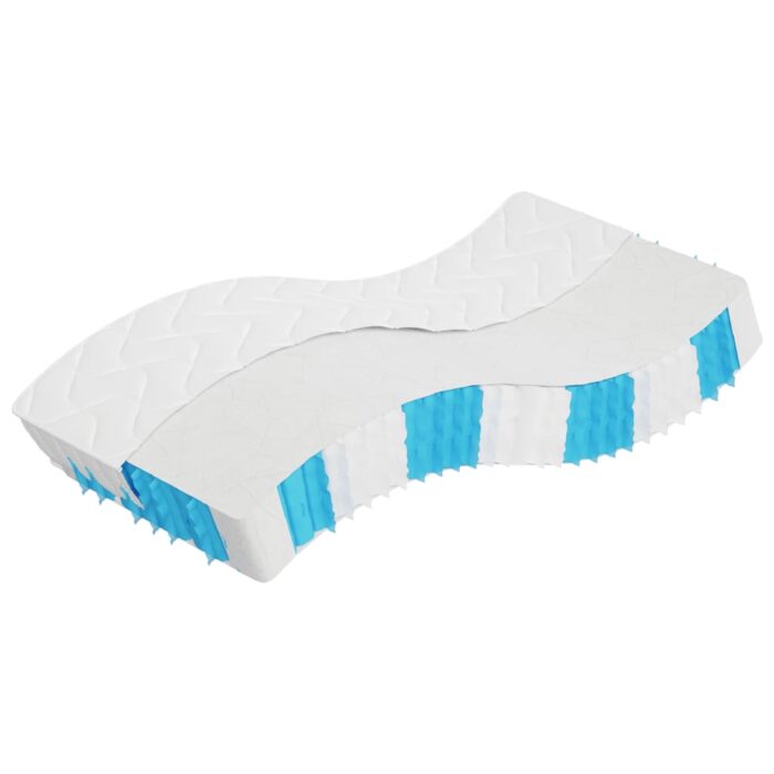 Matelas à ressorts ensachés dureté moyenne 70x200 cm – Image 1