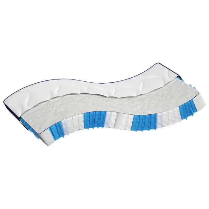 Matelas à ressorts ensachés dureté moyenne 120x200 cm – Image 1