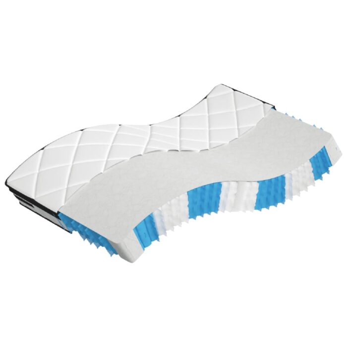 Matelas à ressorts ensachés moyen plus 90x200 cm – Image 1