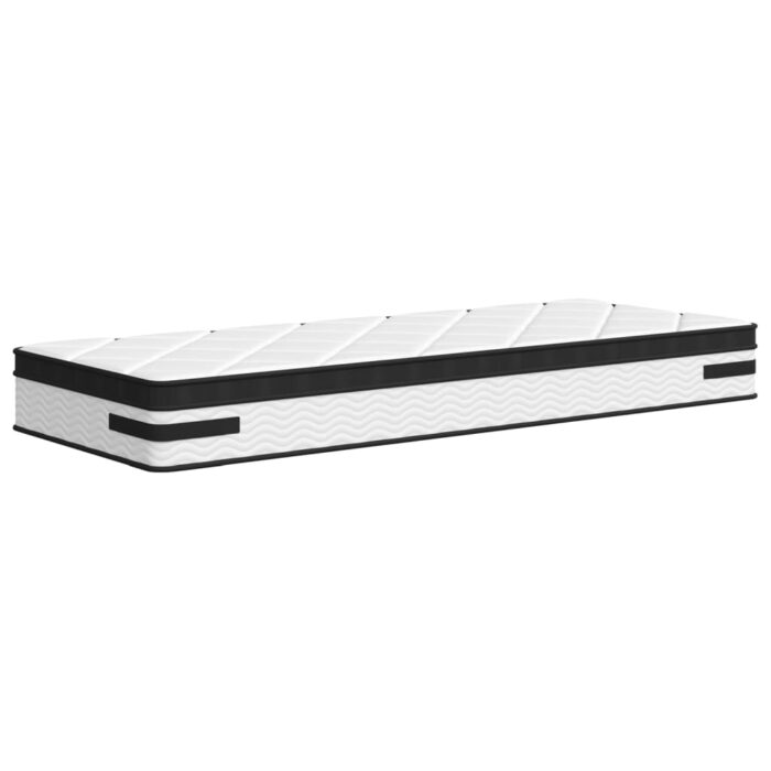 Matelas à ressorts ensachés moyen plus 90x200 cm – Image 2