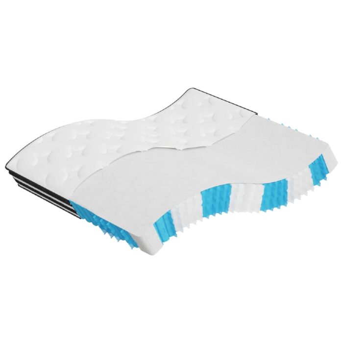 Matelas à ressorts ensachés moyen 160x200 cm – Image 1