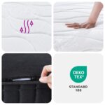 Matelas à ressorts bonnell moyen 90x200 cm – Image 7