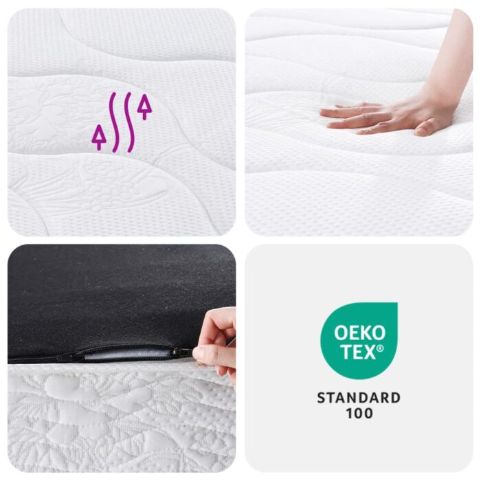 Matelas à ressorts bonnell moyen 90x190 cm – Image 7