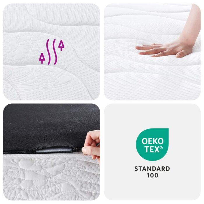 Matelas à ressorts bonnell moyen 90x200 cm – Image 7