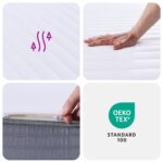 Matelas en mousse moyennement doux 140x190 cm – Image 7