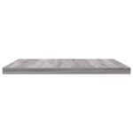 Étagères murales 4 pcs sonoma gris 40x30x1,5 cm bois ingénierie – Image 3
