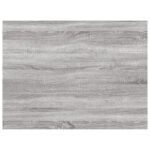 Étagères murales 4 pcs sonoma gris 40x30x1,5 cm bois ingénierie – Image 4