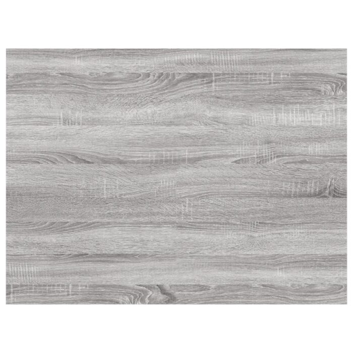 Étagères murales 4 pcs sonoma gris 40x30x1,5 cm bois ingénierie – Image 4