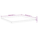 Étagères murales 4 pcs sonoma gris 40x40x1,5 cm bois ingénierie – Image 7