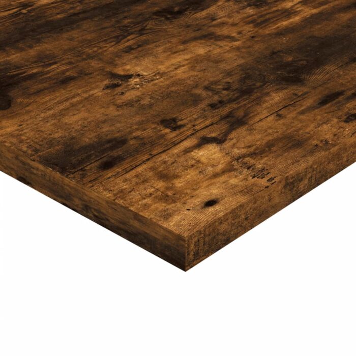 Étagères murales 4 pcs chêne fumé 60x30x1,5cm bois d'ingénierie – Image 5