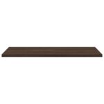 Étagères murales 4 pcs chêne marron 60x40x1,5cm bois ingénierie – Image 3