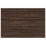 Étagères murales 4 pcs chêne marron 60x40x1,5cm bois ingénierie – Image 4