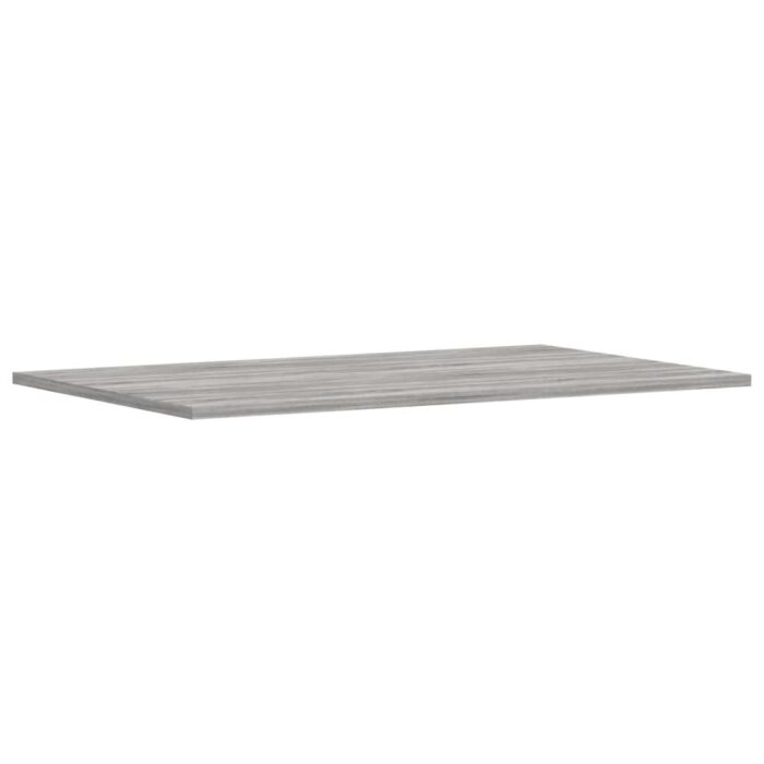 Étagères murales 4 pcs sonoma gris 80x50x1,5 cm bois ingénierie – Image 2