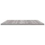 Étagères murales 4 pcs sonoma gris 80x50x1,5 cm bois ingénierie – Image 3