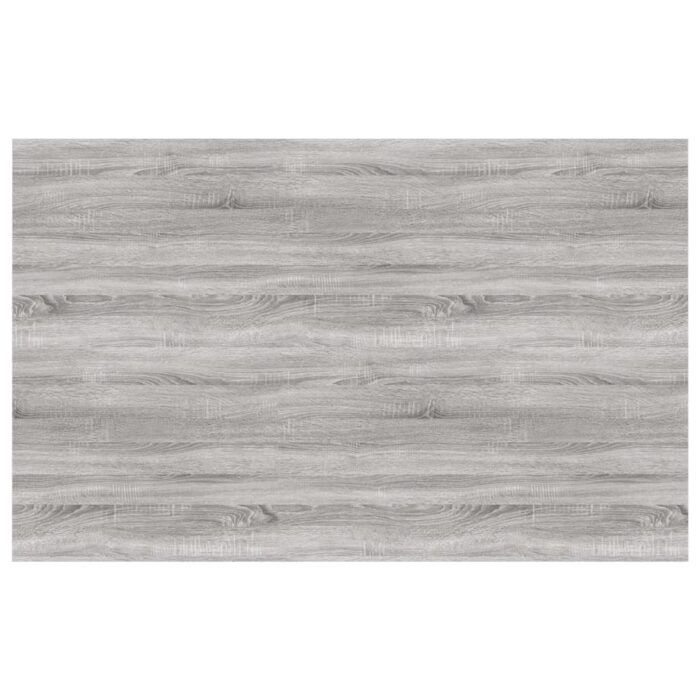 Étagères murales 4 pcs sonoma gris 80x50x1,5 cm bois ingénierie – Image 4