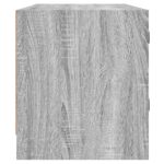 Meuble TV avec portes en verre sonoma gris 102x37x42 cm – Image 5